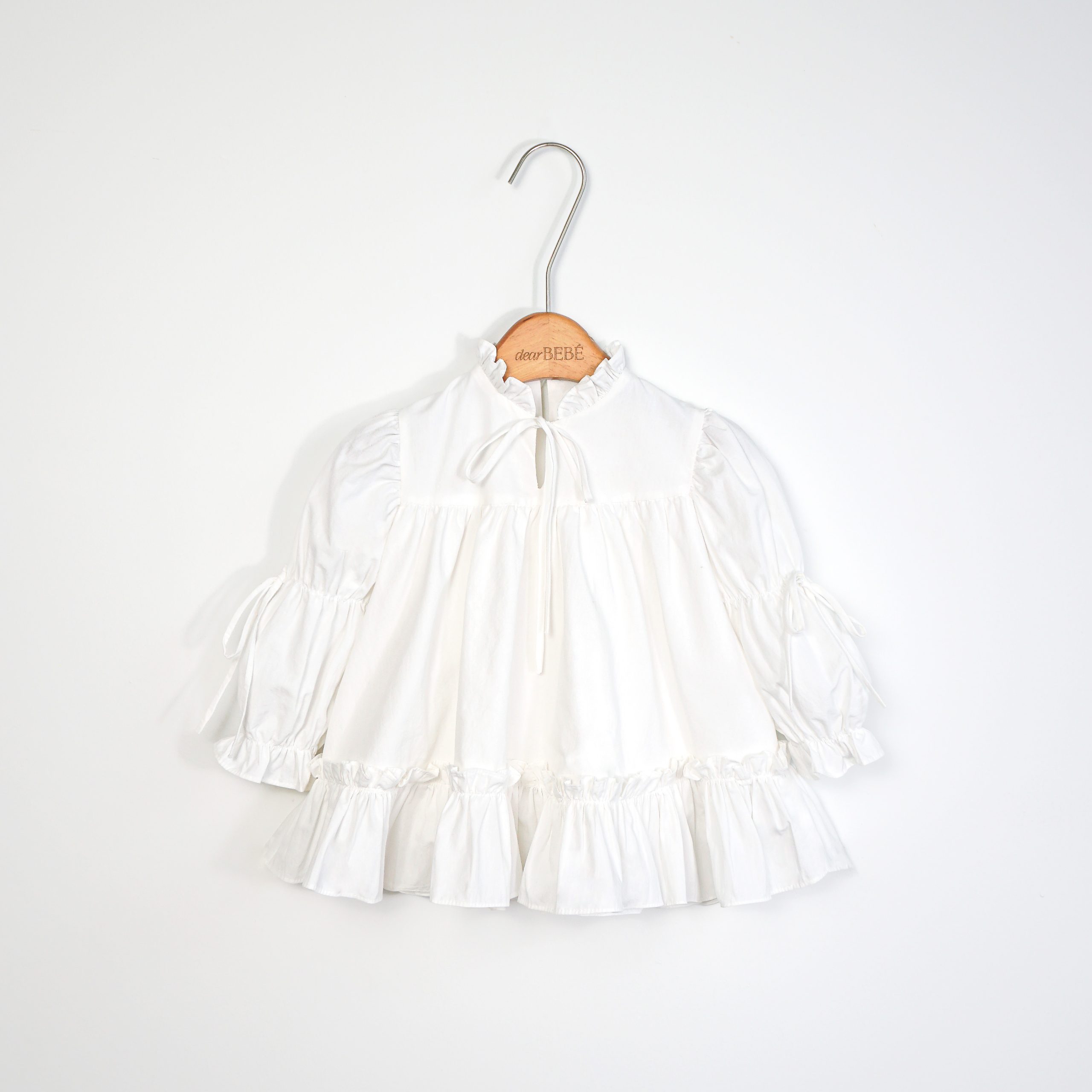 Váy babydoll phối nơ