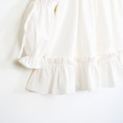 Váy babydoll phối nơ
