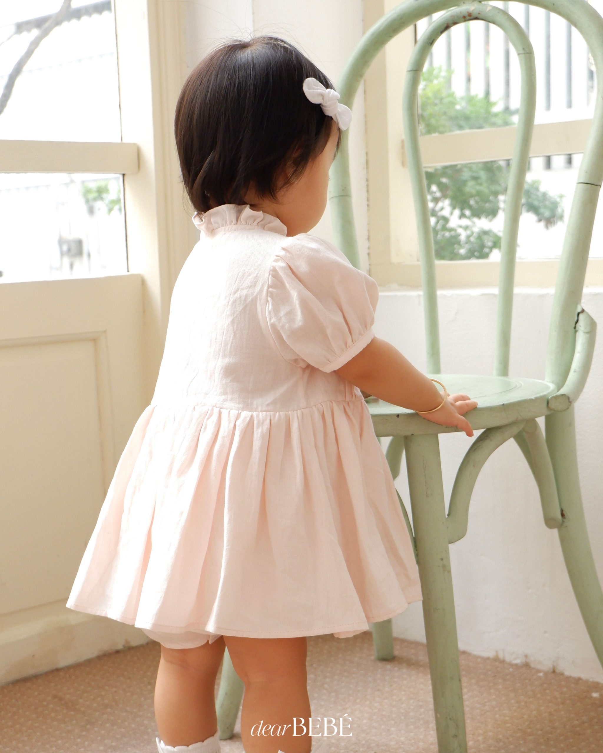 Váy liền quần phối xếp ly_2